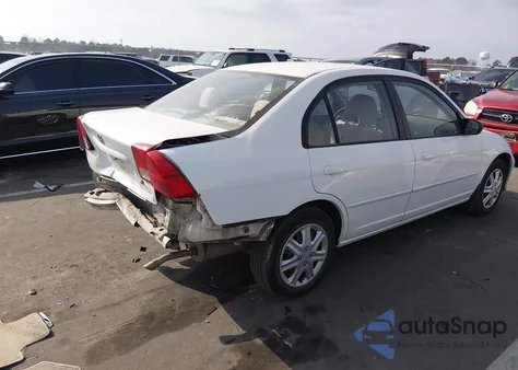 2004 Honda Civic Lx from USA, damaged, VIN 1HGES16554L016998